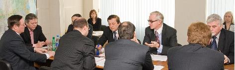 Заседание Координационного Совета объединений Российского союза промышленников и предпринимателей в Сибирском федеральном округе